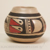 Hopi Polychrome Miniature Jar by Fannie Nampeyo Image 1