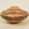 Hopi Polychrome Seed Jar with Moth Design by Jeremy Adams Nampeyo Image 1