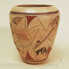 Hopi Polychrome Jar with Sherd Design by Vernida Polacca Nampeyo Image 3