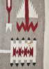Navajo Storm Pattern Rug, c.1940s Image 4