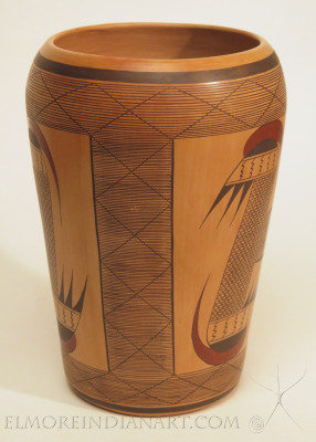 Hopi Polychrome Vase by Jeremy Adams Nampeyo