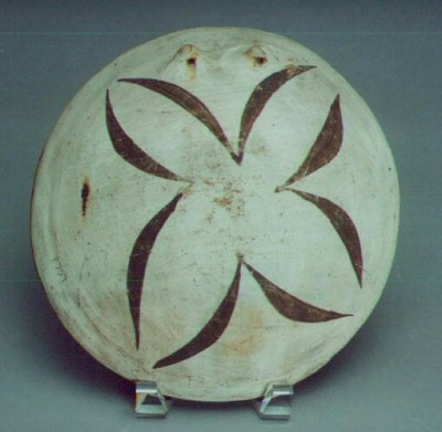 Cochiti Bowl With Two Lugs, c.1900