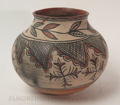 San Ildefonso Polychrome Olla, c.1890