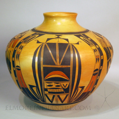 Large Storage Jar by Nyla Sahmie