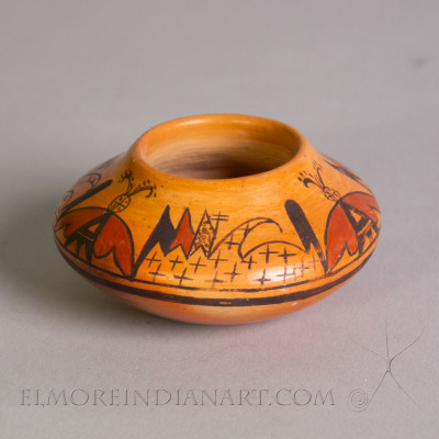 Small Hopi Seed Jar by Mark Tahbo (1958-2017)