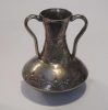 Antique Miniature Silver Vase Image 1