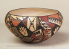 Hopi Large Open Bowl with Shard Designs Image 2