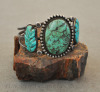 Zuni Turquoise and Silver Bracelet, c.1930 Image 1