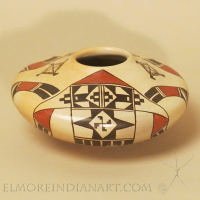 Hopi Polychrome Seed Jar by Rachel Sahmie