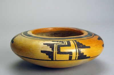 Yellow Ware Seed Jar by Nampeyo, c. 1910