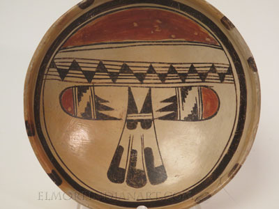 Hopi Yellow Ware Bowl by Nampeyo, c.1910