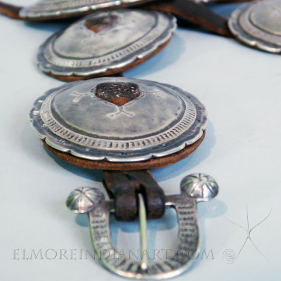 Early First Phase Navajo Concho Belt
