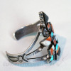 Zuni Inlay Bracelet, c. 1940 Image 2