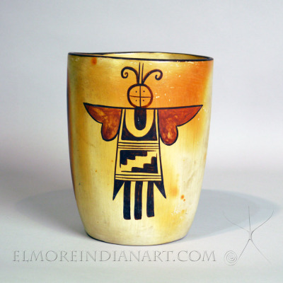 Hopi Polychrome Vase by Sadie Adams, 1930-40