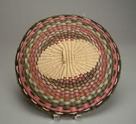 Hopi Wicker Plaque, c.1940