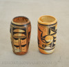 Pair of Classic Hopi Cylinder Vases from the 1930s Image 1