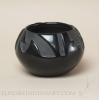 Santa Clara Carved Blackware Jar by Flora Naranjo Image 1