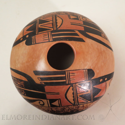 Small Hopi Polychrome Seed Jar by Nyla Sahmie