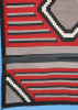 Chief's Blanket-Style Navajo Rug, c.1940 Image 2