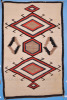 Navajo Rug with Saltillo Diamond Design, c.1920 Image 1
