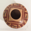 Hopi Polychrome Seed Jar by with Corn Design by Vernida Polacca Nameyo Image 2