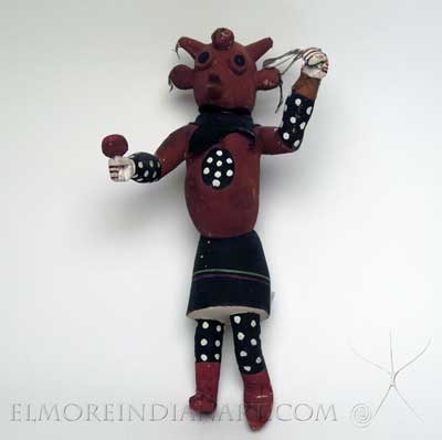 Hopi Mudhead Kachina Doll, c.1960