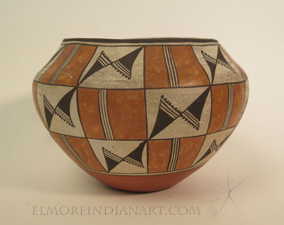 Acoma Polychrome Olla, c.1930