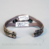 Single stone Navajo Silver Bracelet, c. 1930 Image 4