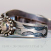 Navajo Silver Bracelet with Silver Domes, c. 1930 Image 3