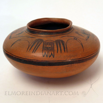 Redware Seed Jar by Nampeyo, 1905 details Redware Seed Jar by Nampeyo, 1905