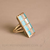 Zuni Channel Inlay Ring Image 2