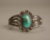 Navajo Turquoise Bracelet, Trusdell Collection Image 1