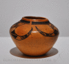 Small Yellowware Jar by Nampeyo, c.1900 Image 2