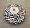 Hopi Black on White Seed Jar by Helen Naha (Feather Woman) Image 3