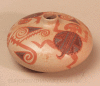 Hopi-Navajo Seed Jar with Horn Toads by Nathan Begaye Image 3
