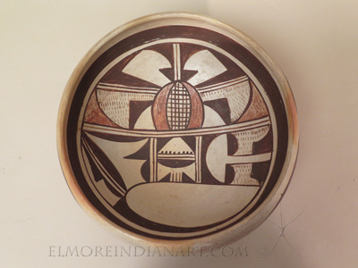 Rare Hopi Bowl by Nampeyo and Fannie, c.1925
