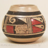 Hopi Polychrome Miniature Jar by Fannie Nampeyo Image 2