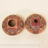 Hopi Seed Jars with Eagle Tail Design by Vernida Polacca Nampeyo Image 2