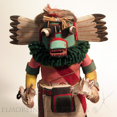 Large Hopi Holi Kachina Doll, c.1950-1960