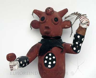 Hopi Mudhead Kachina Doll, c.1960