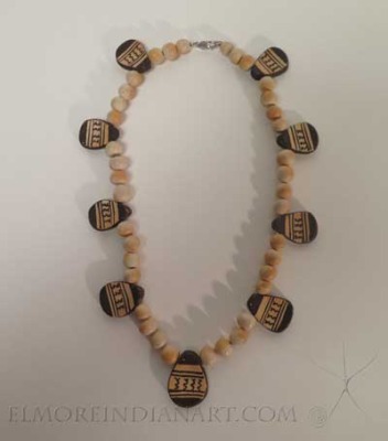 Hopi Pottery Necklace by Edith Nash 