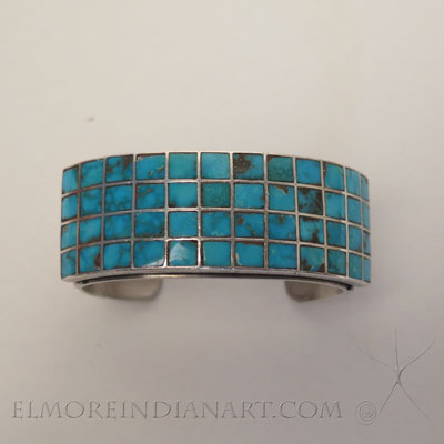 Zuni Channel Inlay Bracelet, c.1970 