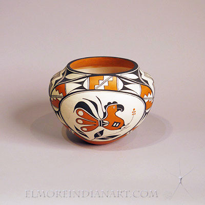 Acoma Pottery, Native American Antiques - Elmore Indian Art