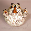 Large Zuni Owl w/ Two Chicks by Nellie Bica Image 1