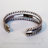 Navajo Silver Bracelet, c. 1940 Image 4
