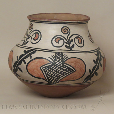 Large San Ildefonso Polychrome Jar, c.1900-1905