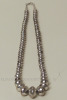 Navajo Silver Bead Necklace, c.1950-60 Image 1