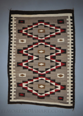 Navajo Rug with Handspun Wool, c.1920