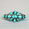 Old Zuni cluster bracelet with 13 great stones, c.1925 Image 1