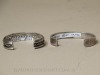 Two Classic Navajo Silver Bracelets  Image 3